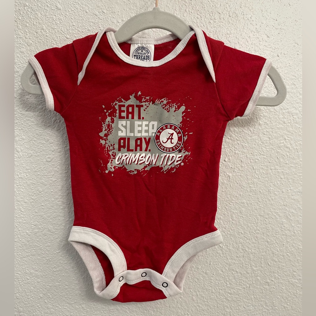 Crimson Tide Baby Onesie